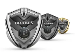 Brabus Metallico Emblema Badge Disegno Max Robusto
